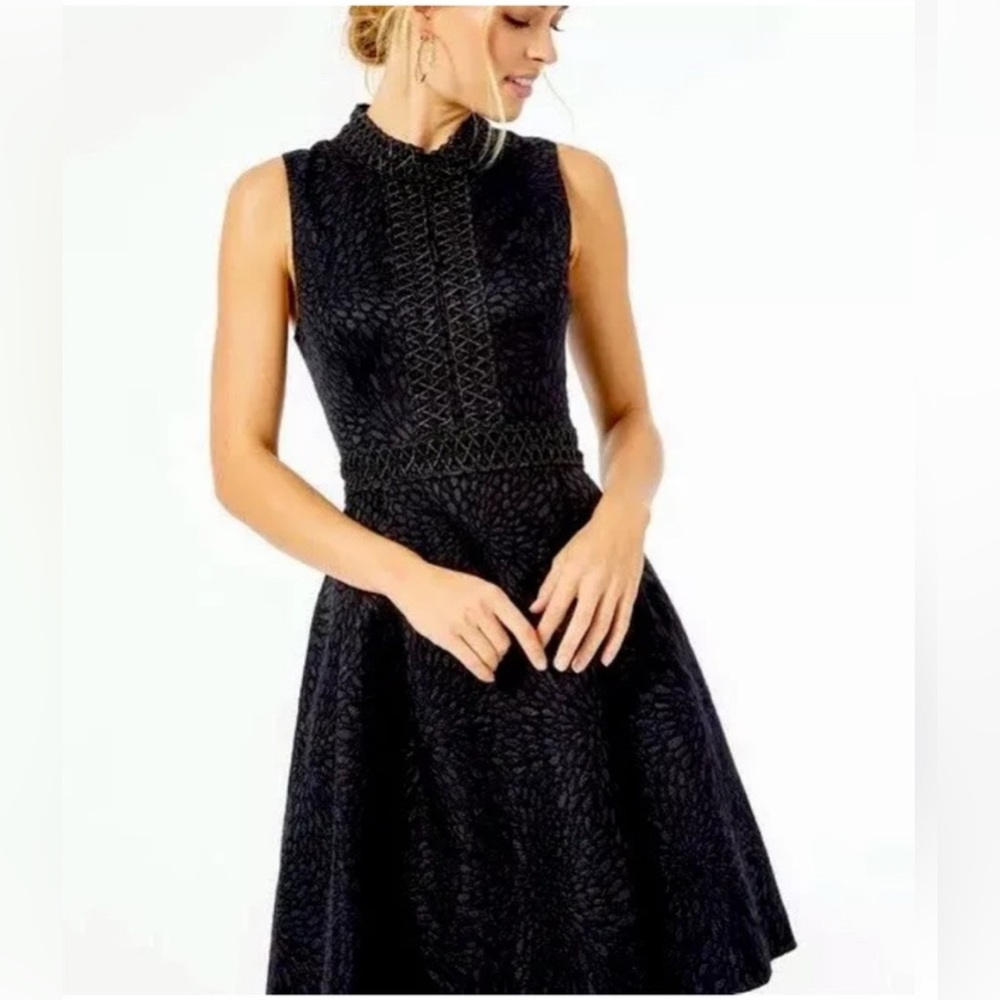 Lilly Pulitzer black Franci dress. SIZE 4